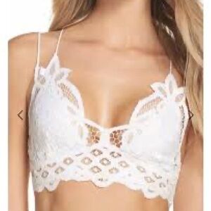 Free people Adella bralette white
